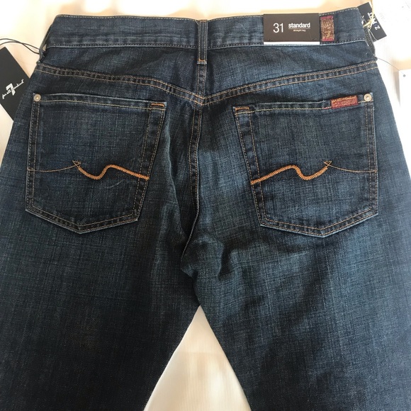 Brand New 7 for All Man Kind Standard Men’s Jeans - Picture 5 of 8